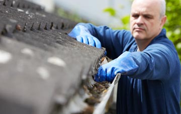 cleaning and inspecting Moordown roofs